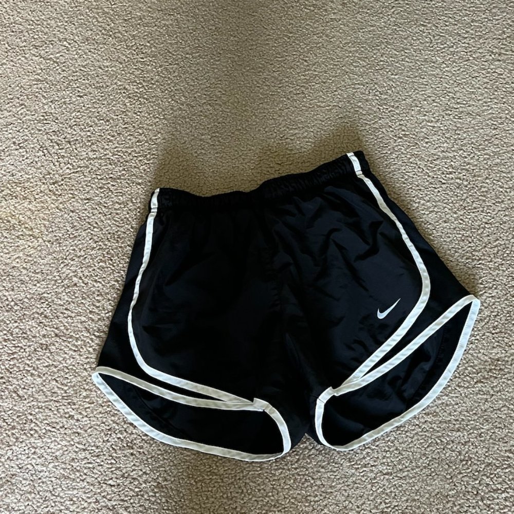 Women's Black Nike Running Shorts size small